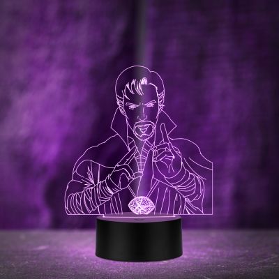 3D Illusion Doctor strange Led Night Lamp with multicolored Gift For Avengers Lover